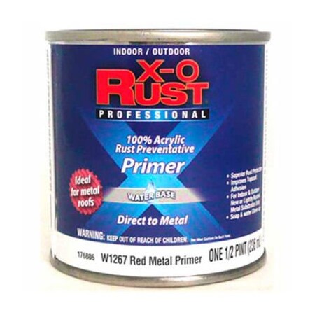 General Paint X-O Rust Anti-Rust Enamel, Red Metal Primer, 1/2-Pint - 176806 176806